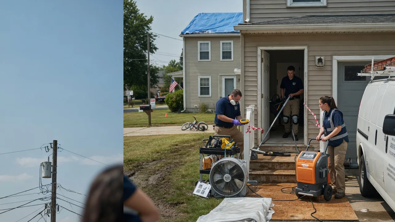 Water Damage Repair in Bloomingdale, IN near me